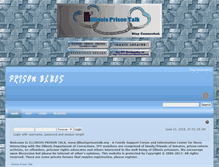 Tablet Screenshot of illinoisprisontalk.org